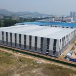 Prefabricated Steel Frame Warehouse Clear Span Pre Engineered Building