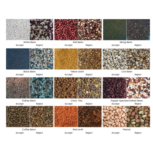 High-Accuracy Rice Color Sorter Machine Advanced CCD Optical Sorting Equipment for Grains & Seeds