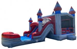 Buy cheap PVC Tarpaulin Bouncy Castle Hire Inflatable Jumping Castle Bouncer With Slide product
