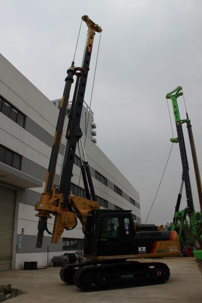 Quality Foundation Constraction Rotary Hydraulic Piling Rig Equipment with 72m/min Main Winch Line Speed for sale