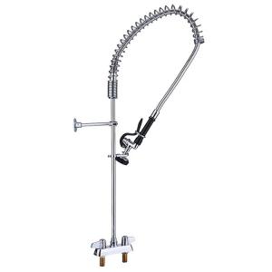 Buy cheap Polished Chrome Pre Rinse Faucet Wall Mounted Pre Rinse Sprayer product