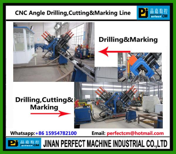 Quality CNC High Speed Angle Drilling & Marking Line for sale