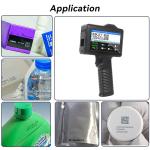 ABS / Metal Handheld Barcode Printer , Portable Hand Barcode Printing Machine