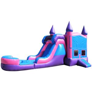 Buy cheap Kids Moon Inflatable Bouncy Castle Jumping Bouncer Slide Combo For Playground Party product
