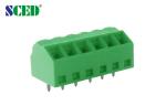 Pitch 3.50mm PCB Terminal Blocks With 45 Degree Wire Inlet Screw Terminal