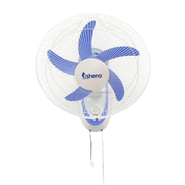 Custom OEM AC / DC Wall Mounted Cooling Fan 16 Inch With Lithium Battery And Remote Control