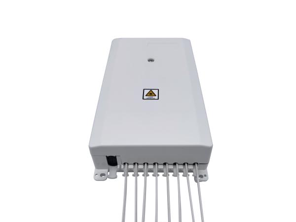Quality FTB Fiber Optic Termination Box 1 To 8 PLC Splitter Fanout 900um With Breakout Kits for sale