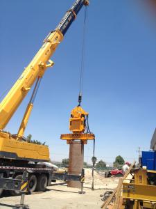 Frequency Variable Sheet Pile Driver Electric Vibro Hammer High Efficiency
