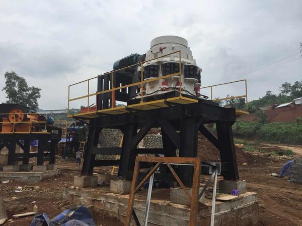 Quality Metallurgy Mining Rock Crusher 260mm Feed Spring Cone Crusher for sale