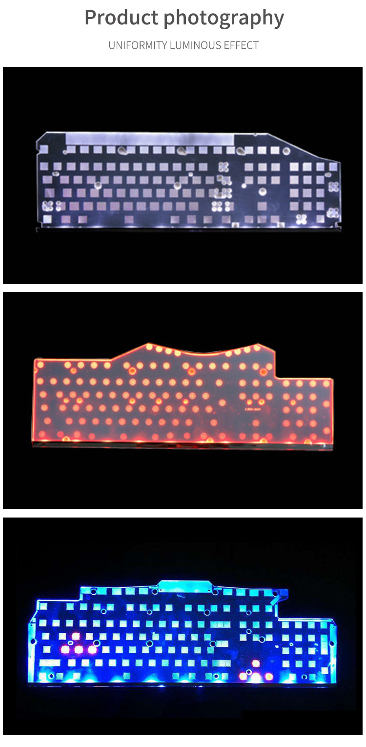 Oem One Stop Solution LGF Dome Array SUS301 0.1mm Tolerance For Lighting Keyboard