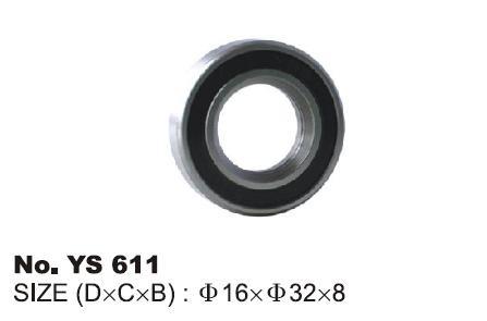 Quality Chrome steel 16x32x8 YS611 Textile Machinery Bearings for sale