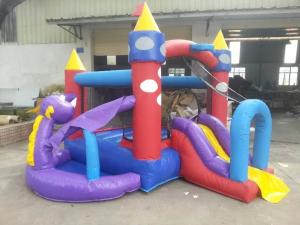 Buy cheap inflatable child bouncer with slide for playing product