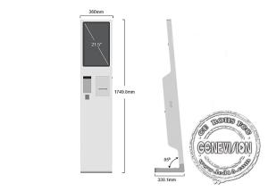 China 21.5 Inch Standalone Self Service Payment Touchscreen Kiosk on sale