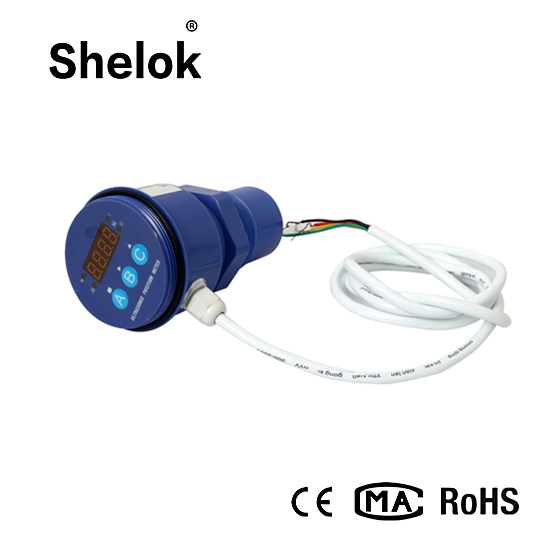 ABS Plastics Radar Level Meter , Ultrasonic Radar Liquid Level Sensor