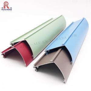 Buy cheap Anodizing Aluminum Curtain Wall System , 10mm Ceiling Mounted Curtain Track product