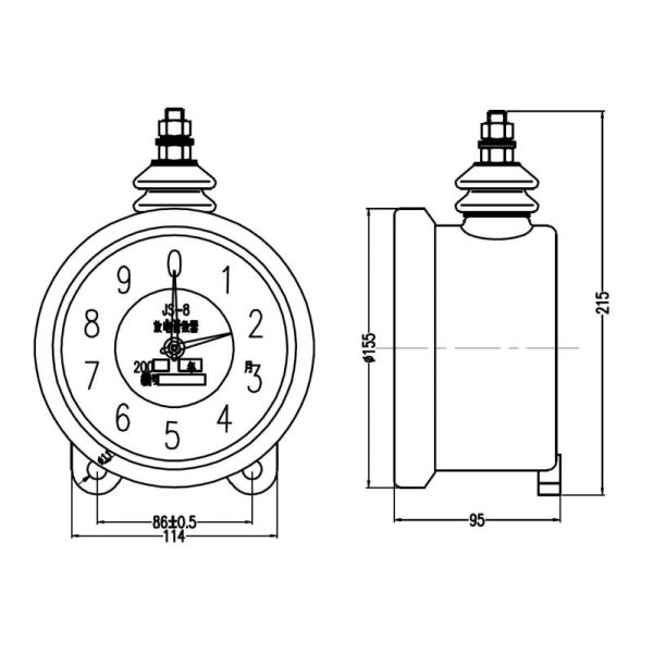 Discharge Lightning Surge Arrester Counter Surge Arrester Monitoring
