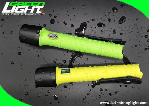 Quality 12000LUX Explosion Proof Flashlight Insulating Nylon Polyme 5W Cree Led Torch for sale