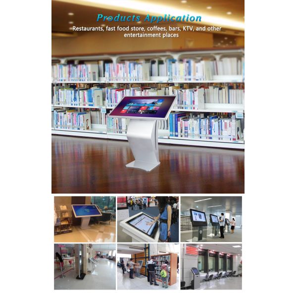 Indoor Touch Screen Computer Kiosk 43 Inch Advertising Kiosk Display