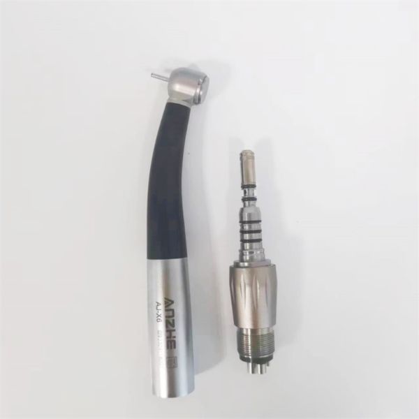 Fiber optic Dental Handpiece With Quick Connector 4 Water Spray Dental Air Turbine