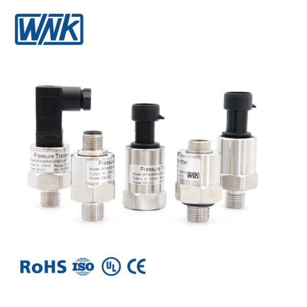 Quality 0.5-4.5v 4-20ma Output Compact Pressure Sensor For Gas Liquid Water for sale