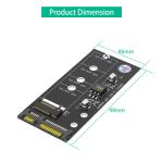 M.2 NGFF SSD to SATA 3 3.0 Adapter Card Converter B B&M Key for 2230 2242 2260