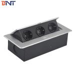 conceal style with EU standard power plug table pop up power outlet