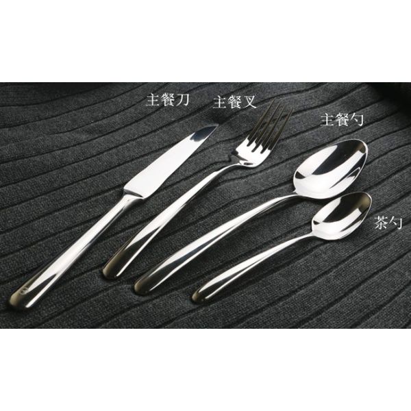 T01 series stainless steel cutlery fork/flatware/tableware set/