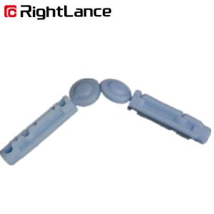 Flat FDA Sterile One Time Use Disposable Lancets Tri Bevel Needle