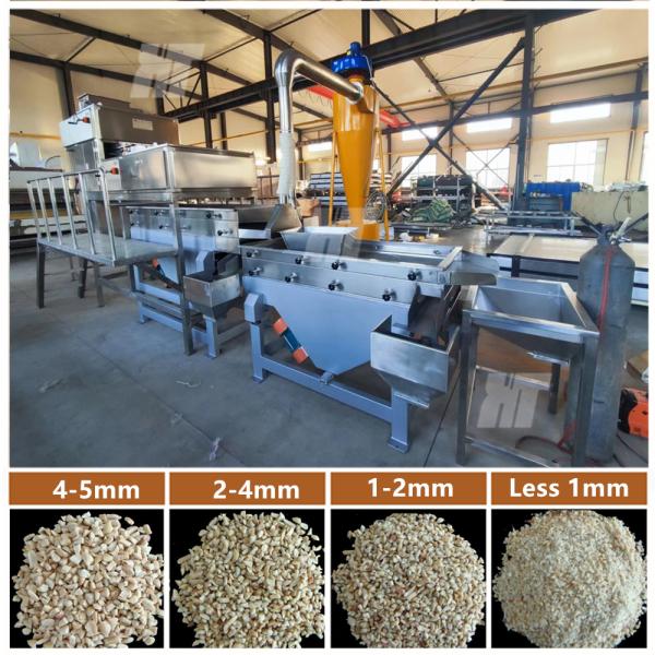 Quality Automatic Peanut Crushing Machine Nut Chopper Walnut Crushing Machine for sale