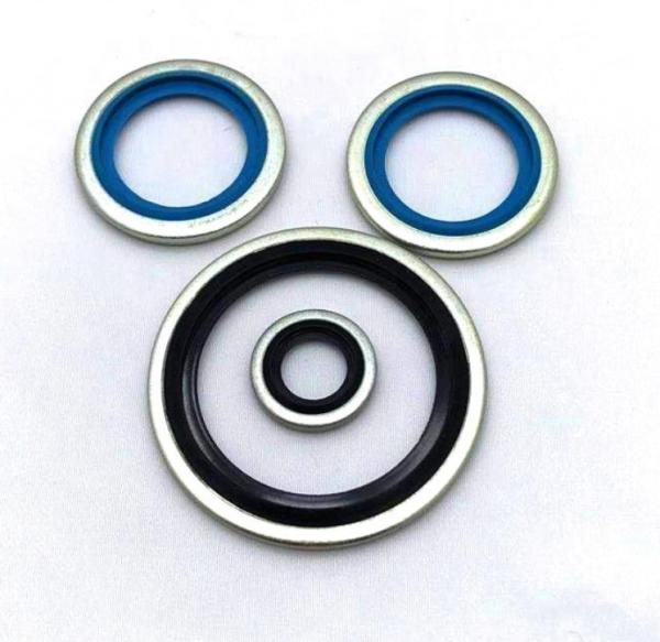 Quality Customize Metal Rubber Bonded Sealing Washers Thread Compact Washer for sale