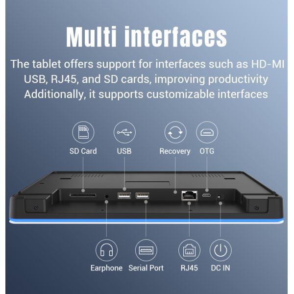 10.1 Inch POE Android Meeting Room Tablet with RK3288 CPU