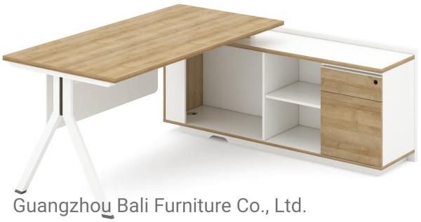 Quality OEM ODM Wooden Office Computer Table L Shaped Modern Computer Table for sale