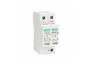 Plastic Single Phase Surge Protection Device IP 20 Type 2 Surge Protector
