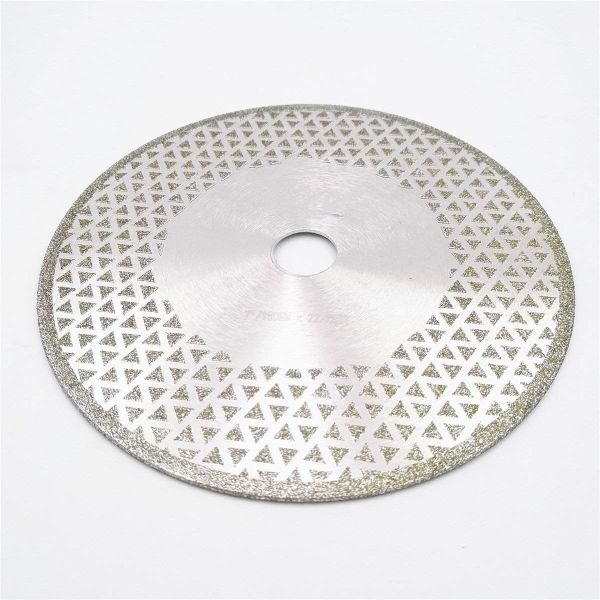 7 Inch Electroplated Diamond Cutting & Grinding Blade Both Side Coated For Granite Marble