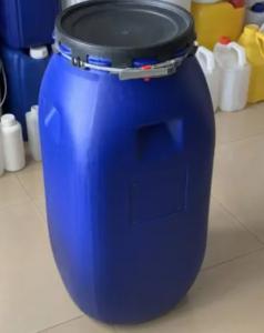 Buy cheap HDPE 60 Litre Plastic Drum Blue Open Top Plastic Barrel Odorless product