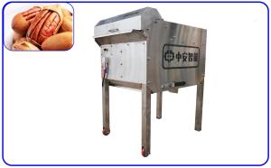 China Stainless Steel Nuts Processing Machine 2KW Industrial Pecan Cracking Machine on sale