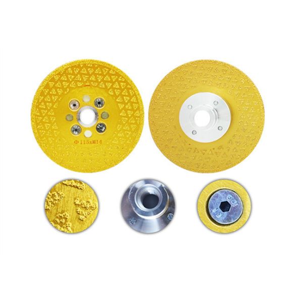 Vacuum Brazed 115mm Angle Grinder Tile Blade Concrete Cutting