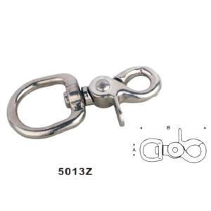 Buy cheap Diecast Trigger snap hook Clip Zinc Alloy material Swivel Type Nickel Plated hook For Webbing product