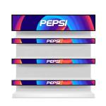 shelf edge display 24.0 inch ultra wide display wall mounted stretch bar LCD