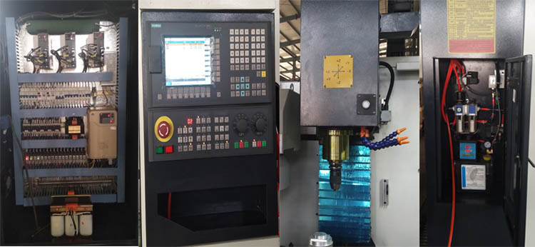 High Precision CNC Milling VMC7126 Vertical Machine Center with ±0.003mm Repeatability