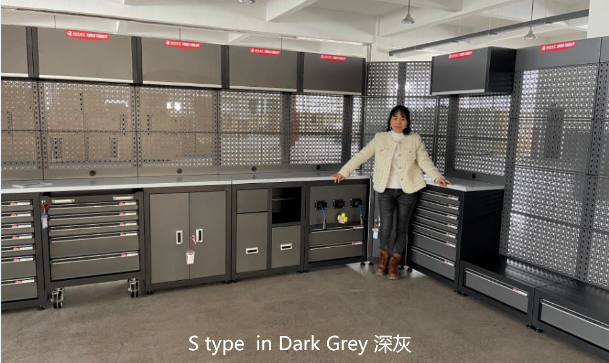 AA4C Tools Cabinet Worktable Work Bench workstation Trolley Vehicle Tools Storage Combination K Type