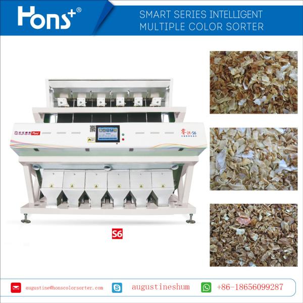 Quality New Series Onion Pieces Color Sorter Vegetable Sorting Machine for sale