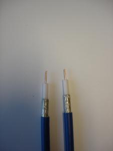 Micro Dual Belden RG6 Coaxial Cable Alloy Wire Braiding Coaxial Audio Cable