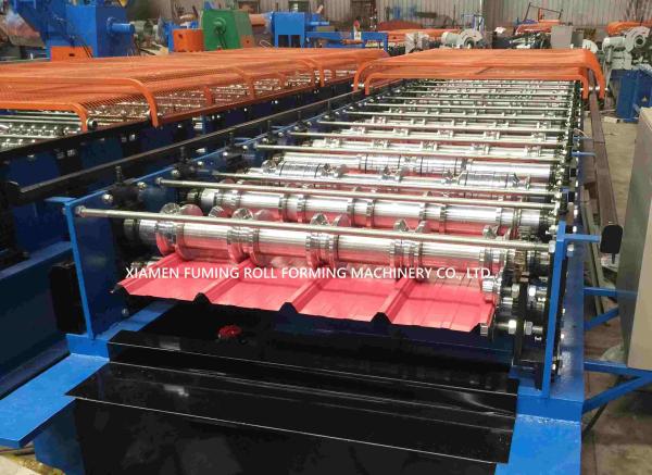 Quality Durable Corrugated Roof Panel Roll Forming Machine High Precision for sale