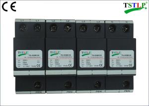 Buy cheap 255v / 385v Lightning Current Arrester , Type 1 And 2 Electrical Surge Arrester product
