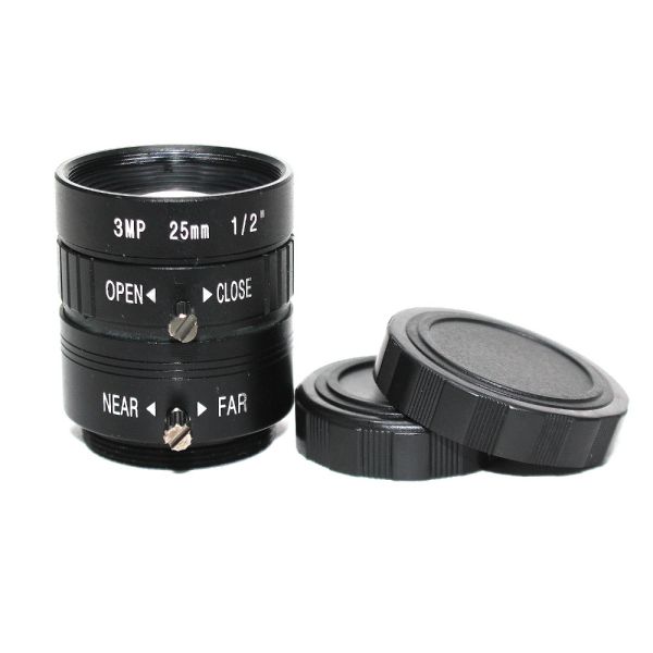 3MP 25mm HD Industrial Camera Fixed Manual IRIS Focus Zoom Lens C Mount CCTV Lens for CCTV Camera Industrial Microscope 3MP 25mm HD Industrial Camera Fixed Manual IRIS Focus Zoom Lens C Mount CCTV Lens for CCTV Camera Industrial Microscope