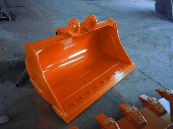 Quality CAT320 ZX200 Eexcavator Ditch Cleaning Buckets With Bolt On Lips for sale