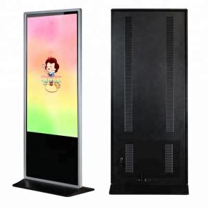 Buy cheap Smart 43&quot; Mobile Digital Signage Displays Interactive Multi Touch Screen Kiosk Totem product