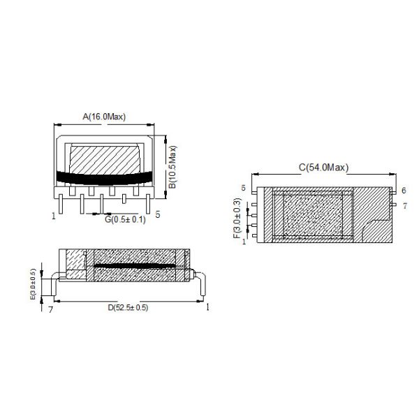 200W EDR Outdoor Lighting Transformer Horizontal For Lighting Tubes UL Approved
