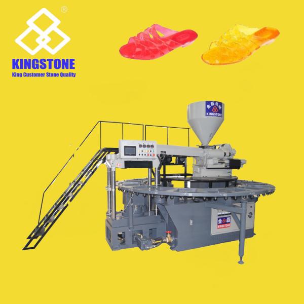 Quality Jelly Sandal Making Machine Of PVC Rotary Injection Shoes Machine for sale
